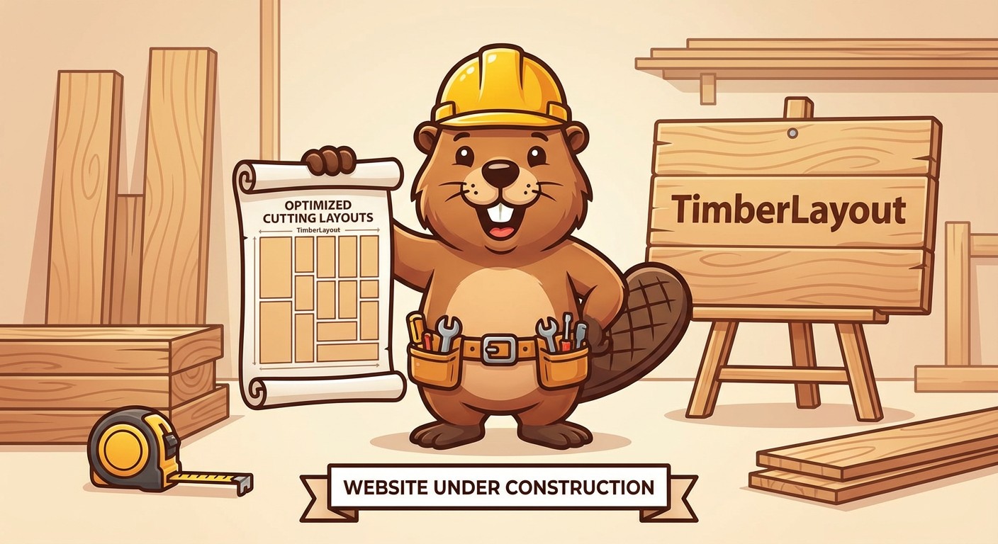 Timberlayout under construction illustration